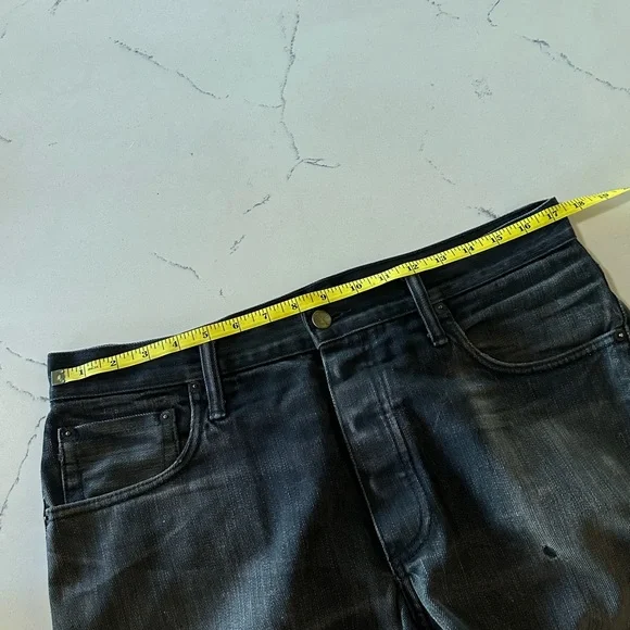 Left Field Black Selvedge Jeans - Picture 7 of 11